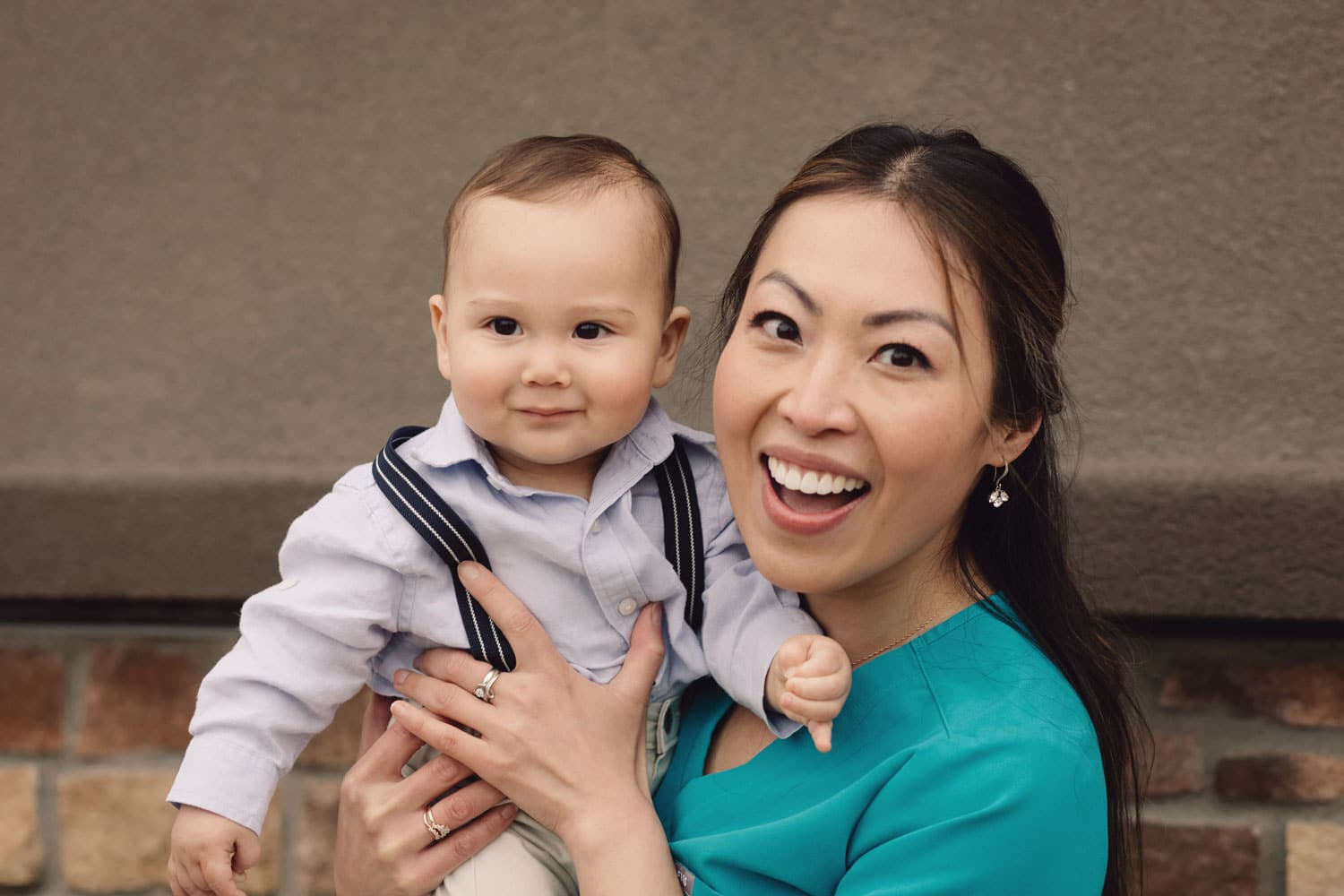Dr. Betty Yip with a Happy Kid